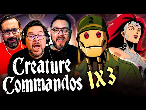 CREATURE COMMANDOS EPISODE 3 REACTION! 1x3 Breakdown and Review | DC Studios • James Gunn • GI Robot