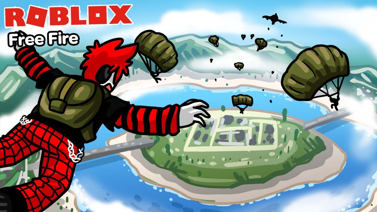 Roblox : Free Fire วัยรุ่นฟรีฟายในโรบล็อค ลากหัวคมๆ โชว์เด็ก !!!