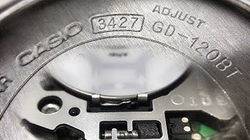 Whats inside GD-120 series G-Shock watch