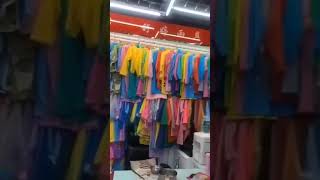Yiwu rainwear shop ~ in the Yiwu Futian Market (Yiwu international Trade Market)
