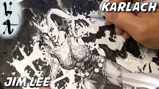 Jim Lee drawing Karlach (Part 2)