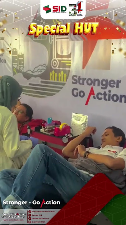 Rangkaian HUT Semen Indonesia Distributor. #akhlak #buildingmaterials #sig #shorts