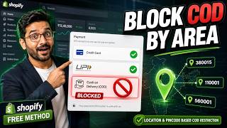 How to Hide COD by Location & Pincode in Shopify Free |Block Cash on Delivery by Location in Shopify