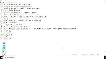 FTTH and Mikrotik Radius Server-2