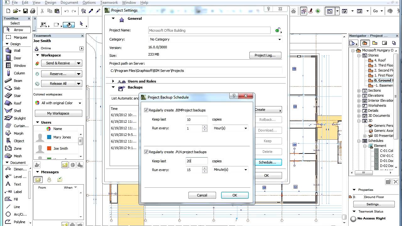 archicad bim server 22 download