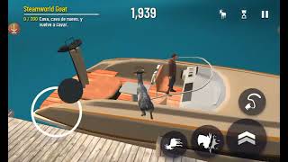 JUGAND Goat SIMULATOR! ME ENCANTA LA CABRA LOCA Y LAS TEIPLW DE AVENTURAS