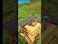 Minecraft Starter House #shorts