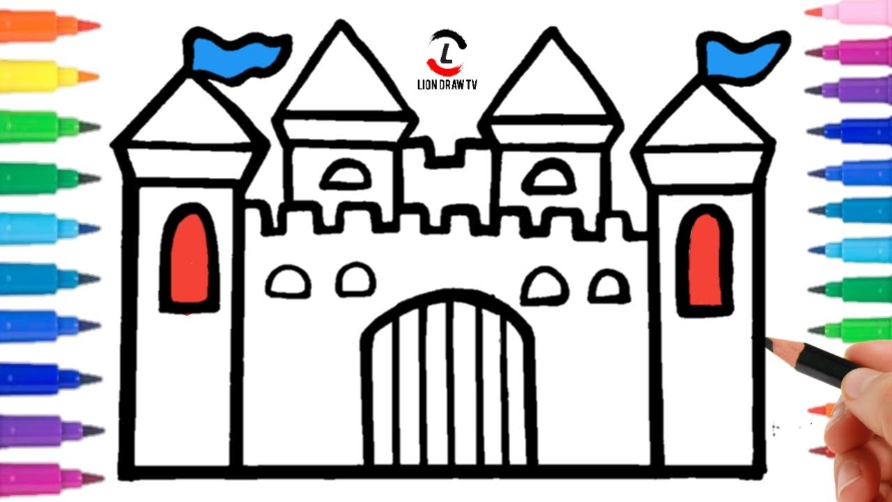 Solved 5. On the-prevous page there is a drawing of a castle | Chegg.com