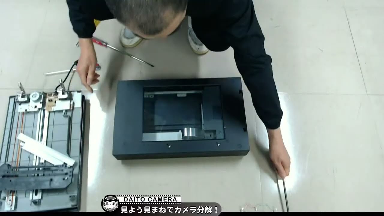 Just take apart the EPSON GT-X970 scanner - YouTube