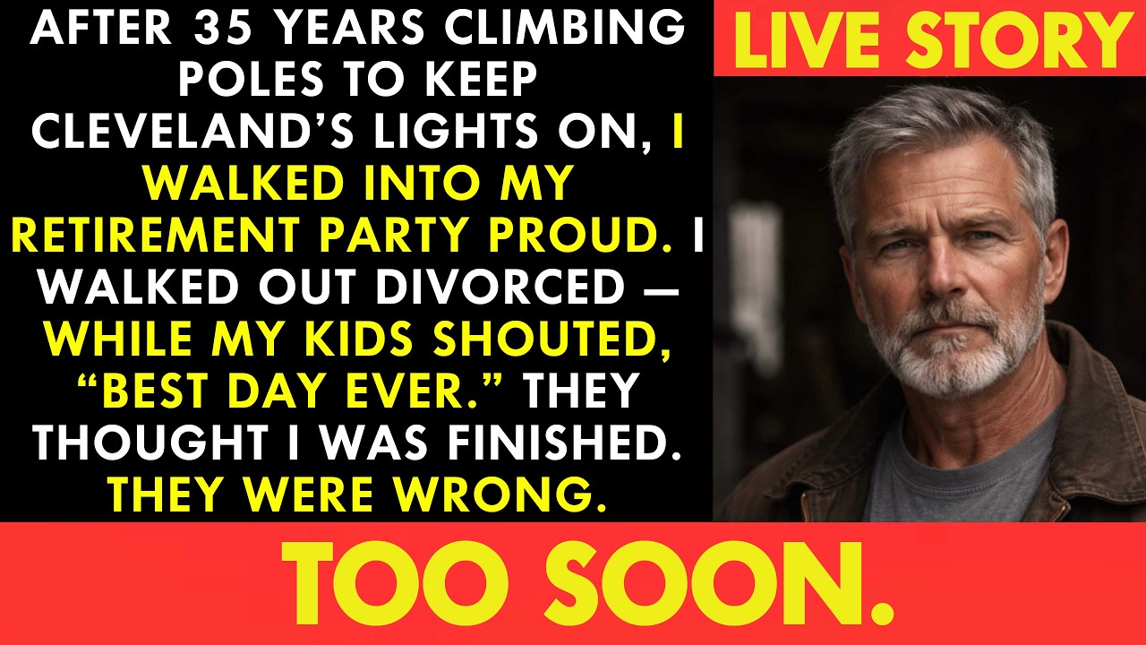 They Divorced Me at My Retirement Party… They Applauded Too Soon.