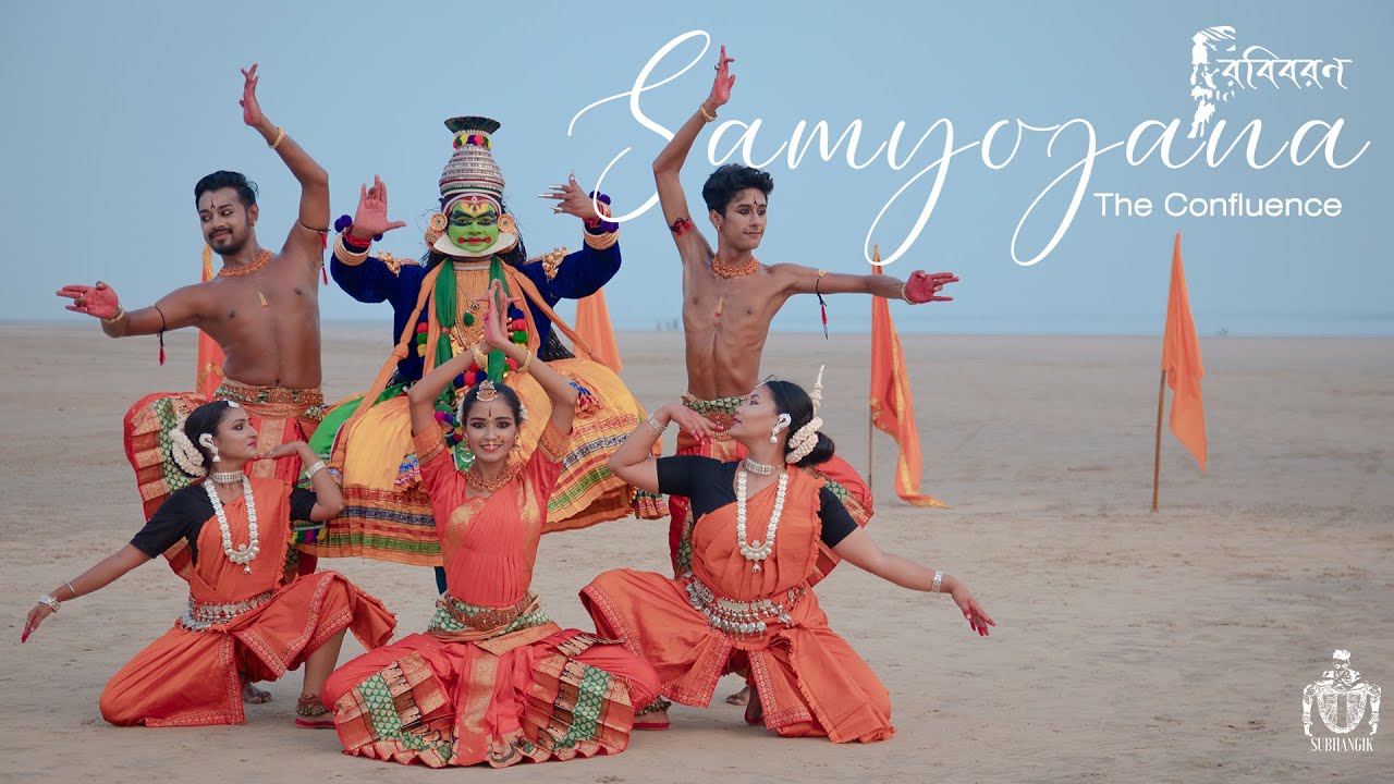 Anondodhara Bohichhe       BICKRAM GHOSH  rabindra nritya  Dance cover
