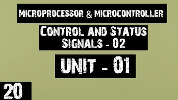 Control and Status Signals -2