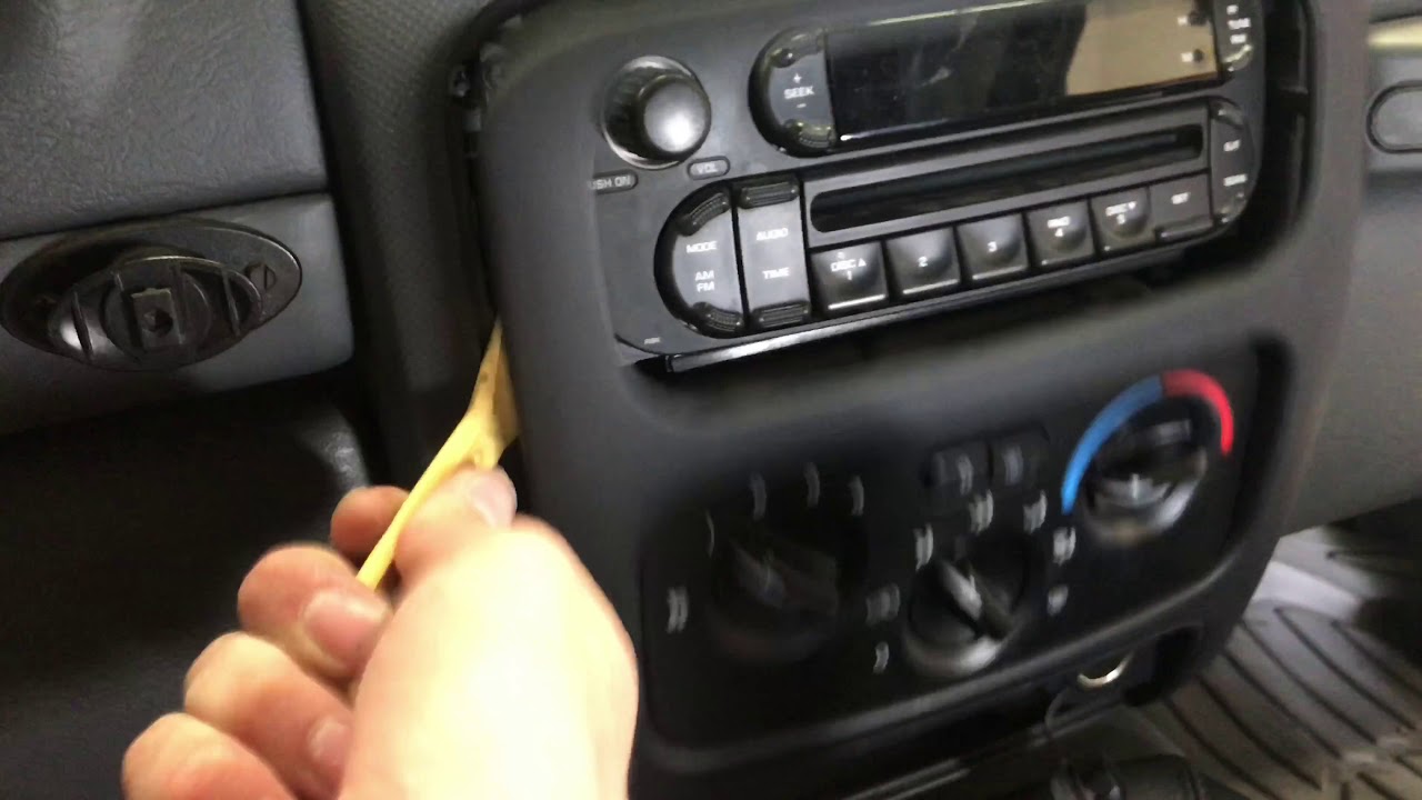 2007 Jeep Liberty Radio Removal - YouTube