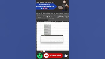 #SHORTS Curso Excel Básico, Método Abreviado: " Ctrl + B "