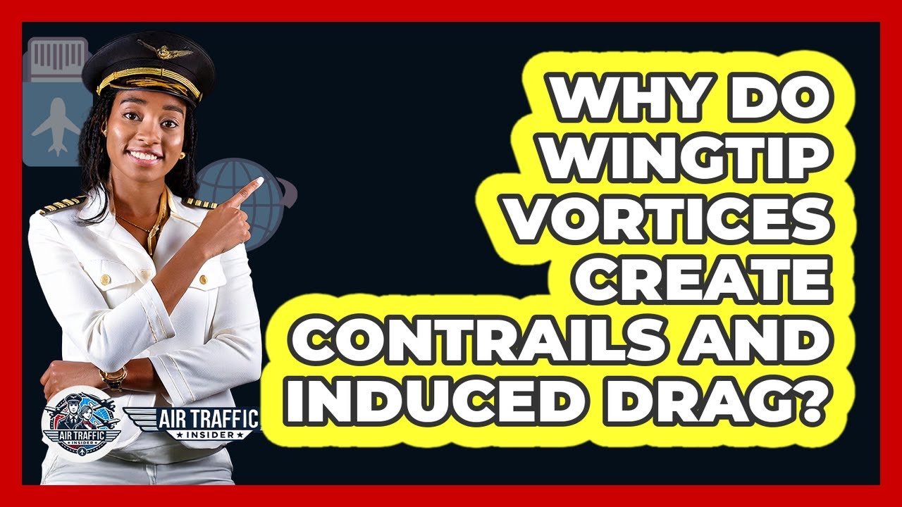 Why Do Wingtip Vortices Create Contrails And Induced Drag? - Air Traffic Insider