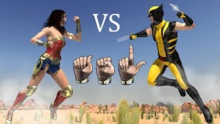 Wonder Woman vs Wolverine
