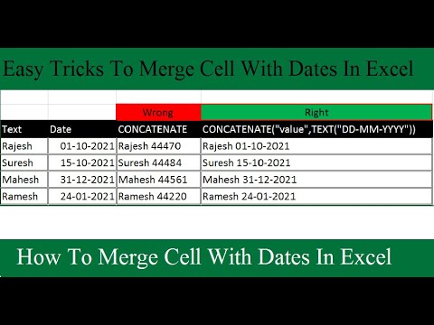 Unlock the Secret to Combining Text & Dates Instantly in Excel!