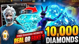 I Found a SECRET Free Fire Website Giving 10,000 Diamonds for Rs 100?! 😱 screenshot 1