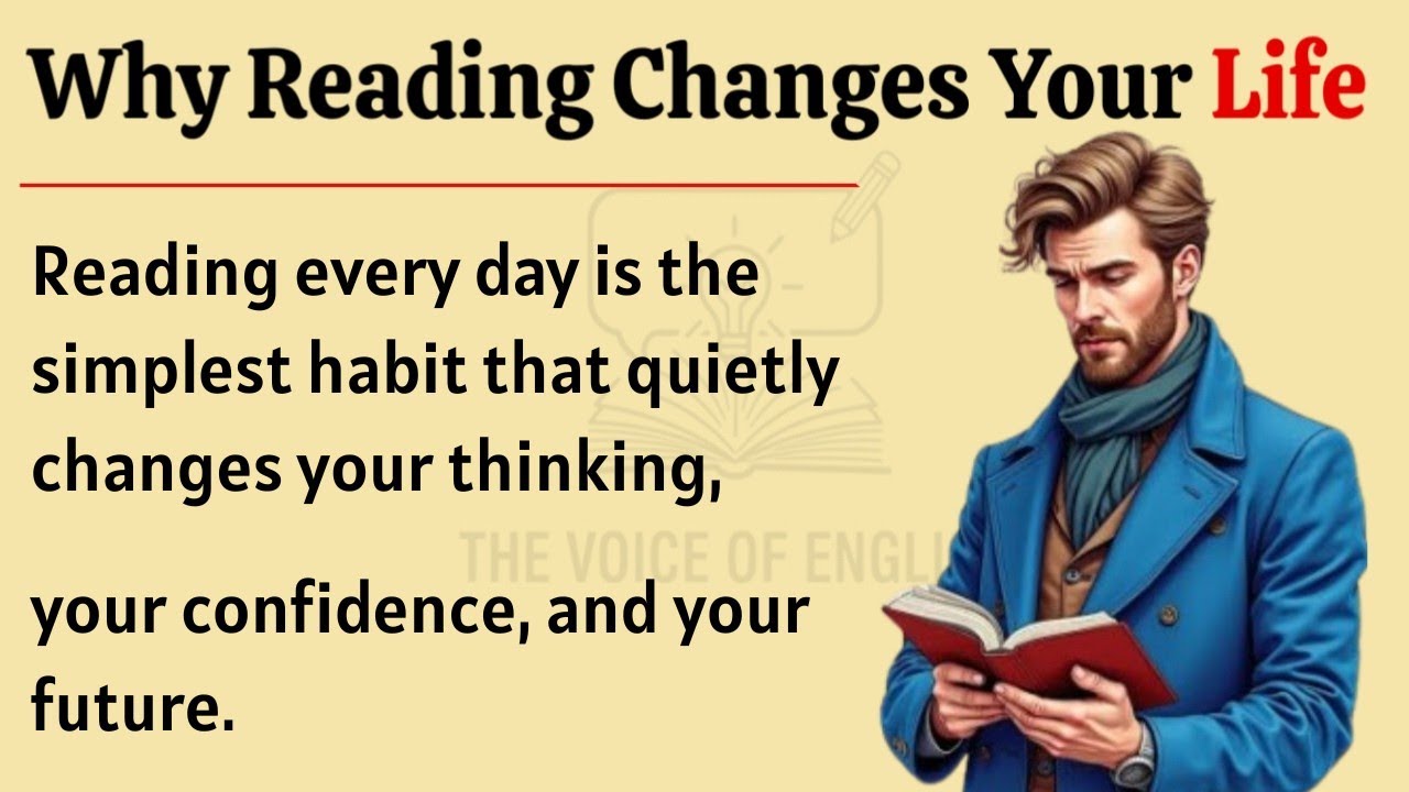 📚Why Reading Changes Your Life | Graded Reader | life-changing Motivation 🔥