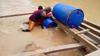 proses pembuatan alat untuk menambang emas part 1