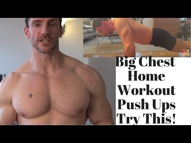 GoFlex Gym - Boom, it's already Friday. Chest Workout at Home. It is very  confusing how to train the upper body at home besides pushups. However,  there is a mixture of exercises