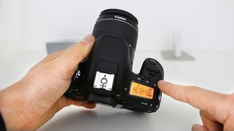 Canon 77D Tutorial - Beginner’s User Guide to the Buttons, Dials & Settings