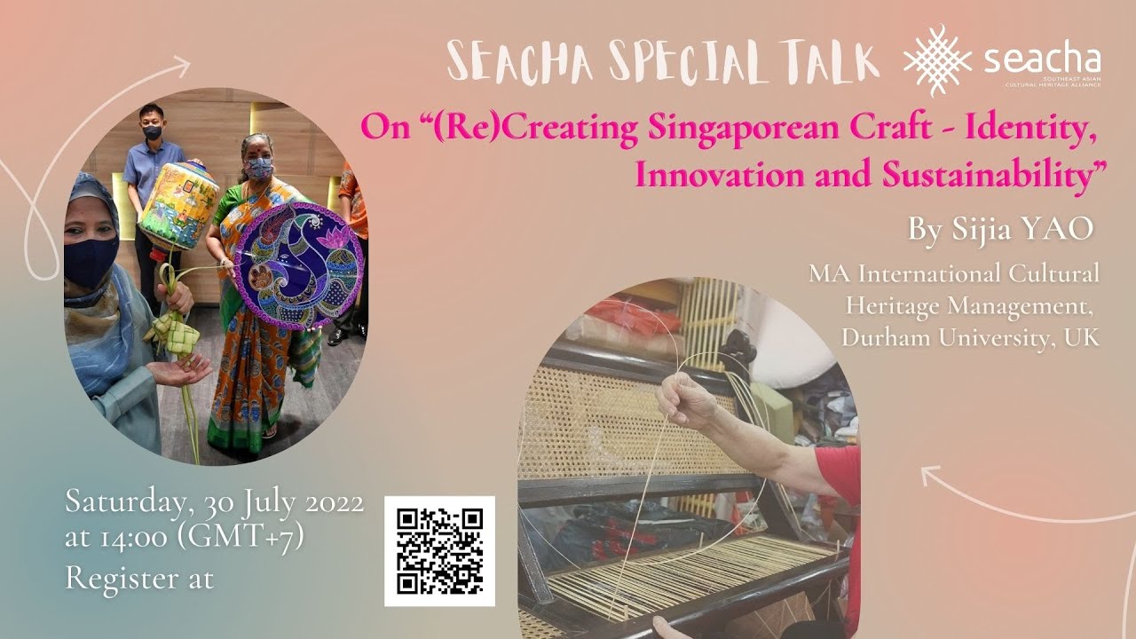 SEACHA Special Talk (Re)Creating Singaporean Craft picture