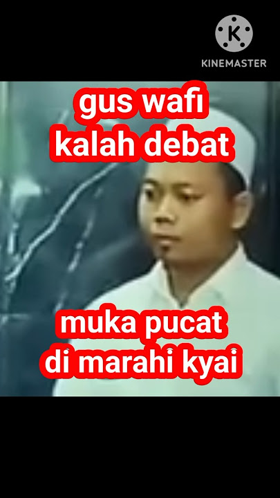 Gus wafi kalah debat di marahi kyai pribumi #shorts #habib #habaib
