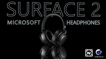 Microsoft Surface Headphones 2 | 3D Product Animation | Cinema 4D