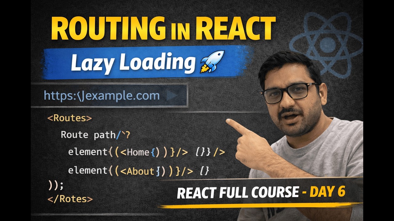 React Routing Explained | React Router DOM #reactjs #reactrouter - YouTube