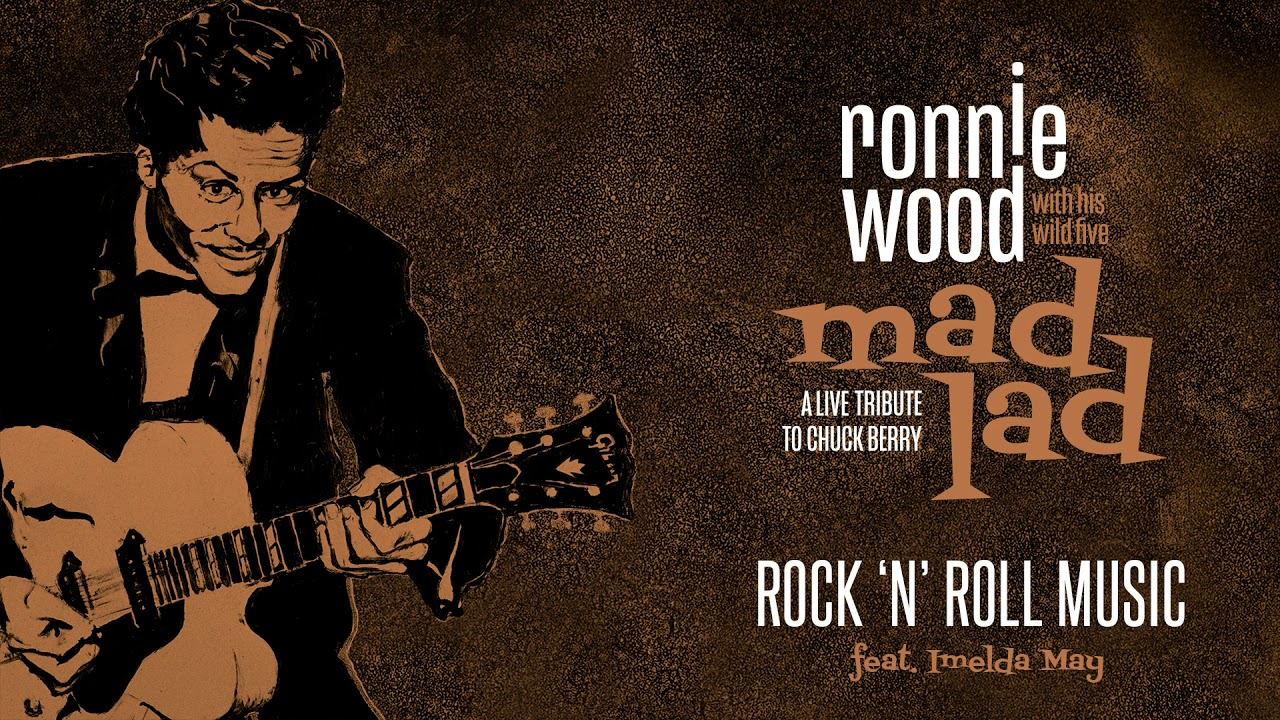 ロニー ウッドによるチャック ベリーのトリビュート盤 Mad Lad から Rock N Roll Music 公開 Amass