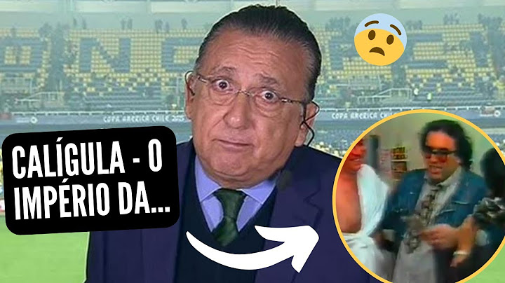 GALVÃO BUENO anunciando filme P0RN0 na FINAL da LIBERTADORES!