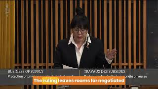 Speech on the BCSC Cowichan Decision
