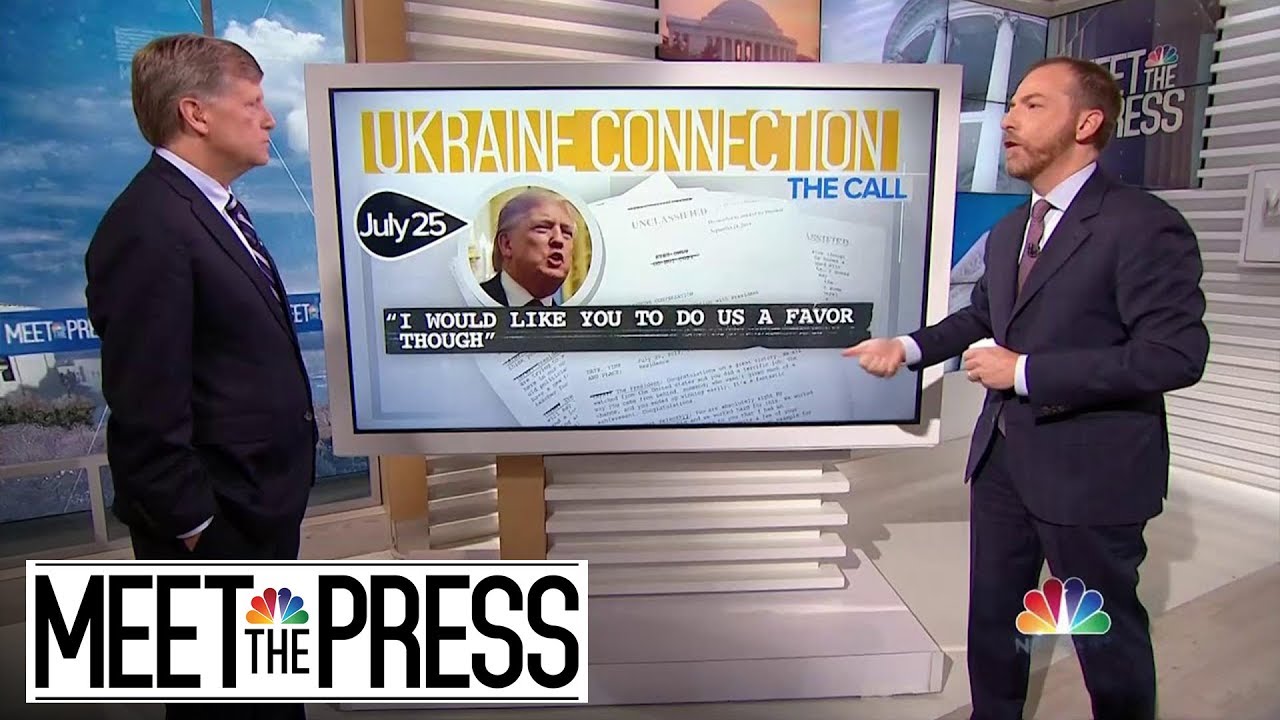 Ukraine Timeline: From Giuliani's Outreach To Trump's Phone Call | Meet The Press | NBC News