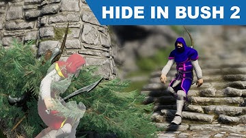 Unreal Hide in bush II - Block AI Sight - UE4 Tutorials #230