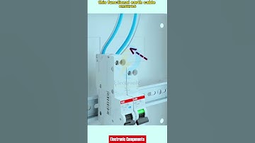 RCBO Residual Current Circuit Breaker  with Overcurrent Protection #shots #electrical #electrician