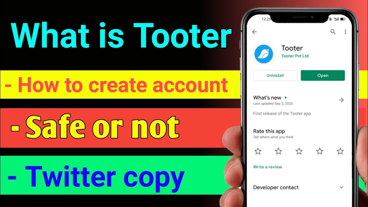 What is tooter app | how to create account | Twitter copy 🤔🤔🤔