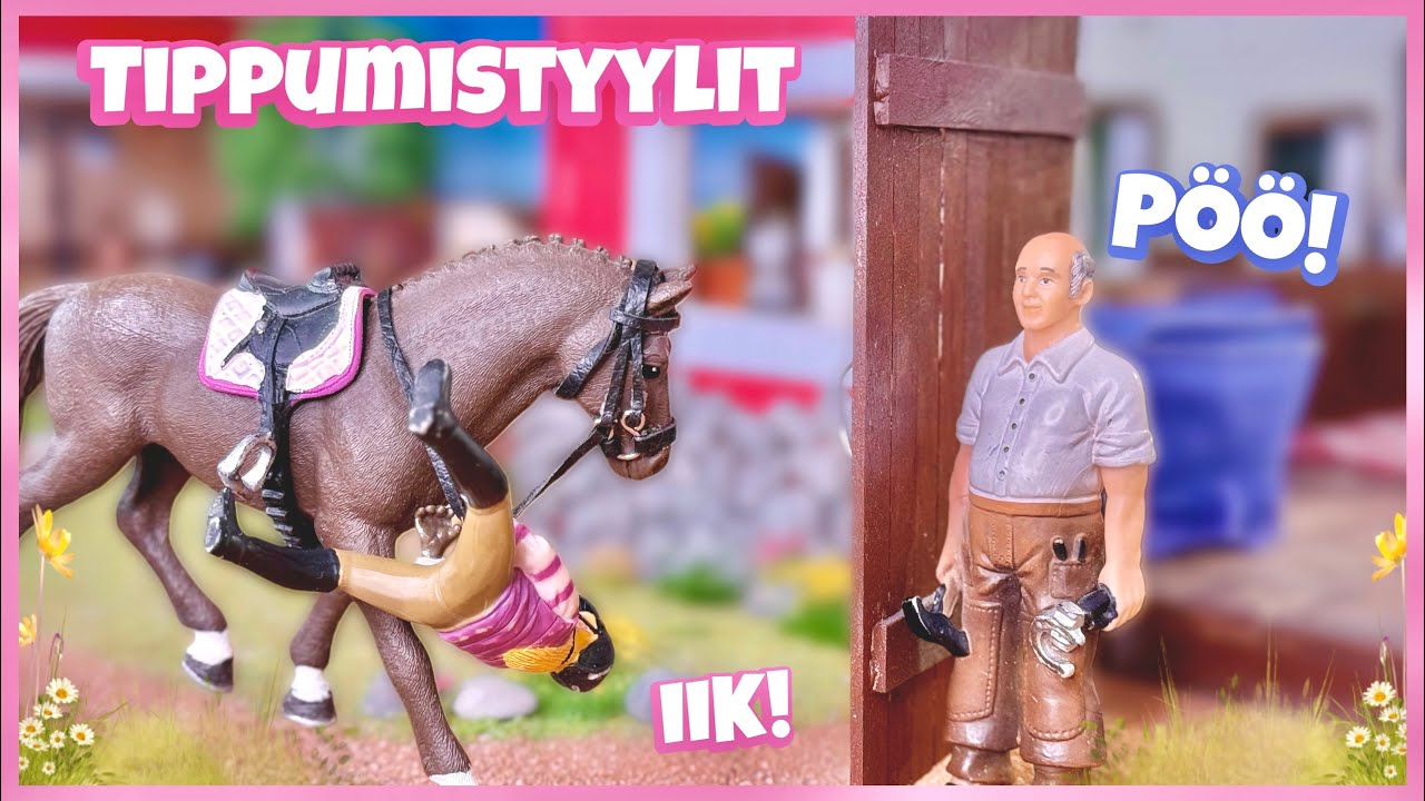 ERI TYYLIT TIPPUA HEVOSELTA🫢