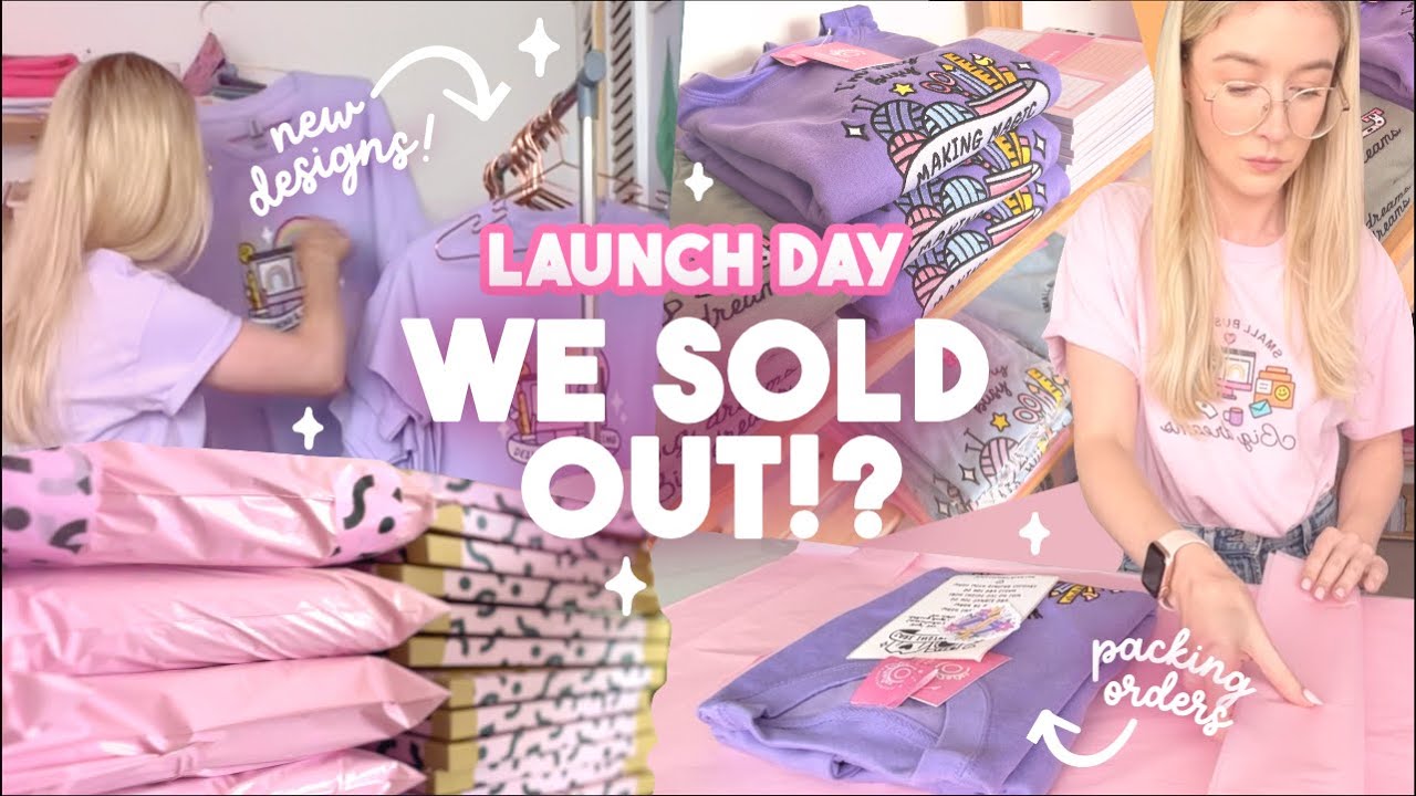 STUDIO VLOG | Launching New Products, Prepping for a Shop Update ...