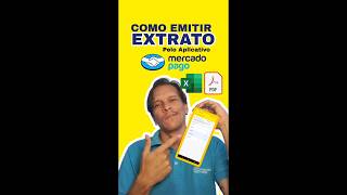 Como gerar extrato na conta mercado pago. #mercadopago