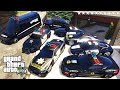 Gta 5  stealing rare sheriff vehicles with franklin real life cars 113