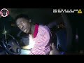 Man arrested after dragging cop in stolen car