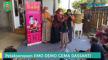 GEMA DASSANTI (GERAKAN MASYARAKAT MENDUKUNG IMUNISASI DASAR LENGKAP DESA WONOANTI)