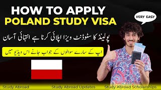 How to Apply Poland Study Visa | Student Visa Requirements | Poland study and work | Study Abroad