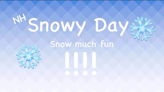 Snowy Day Tdogs First Time Snow Tube Ing And My Second