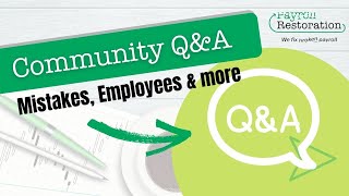 Payroll Solutions Community Q&A - Mistakes, Employees & more