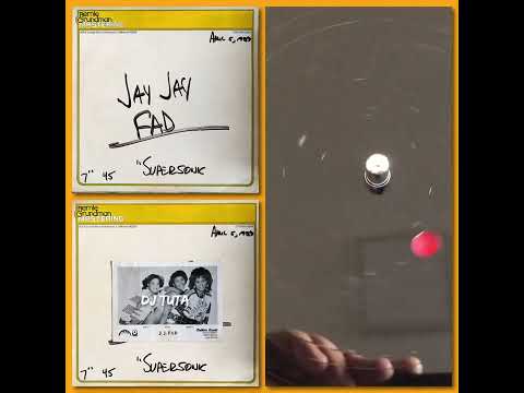 JJ Fad - Supersonic (April 5, 1987 Cali Electro Bass Mega Rare 12” Mastering Acetate)
