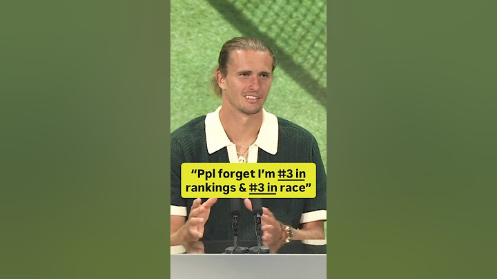 Zverev on his chances to do well at Wimbledon (🎥: AELTC)