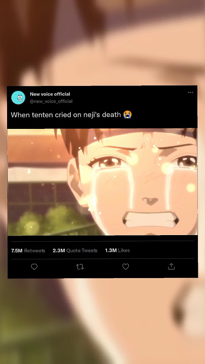 tenten cried on neji's death 😭 NEJI X TENTEN #naruto #animeedit #shortanime