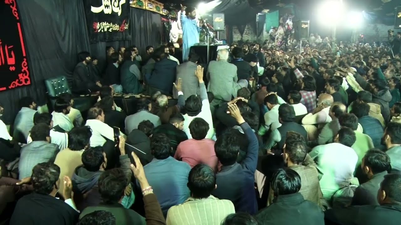 ZAkir Zain Abbas jhandeer Majlis 1 December 2025 Jlsa Zakir Syed Zargham Abbas Bukhari